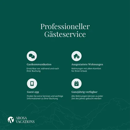 Fortuna 4 By Vacations, Panoramablick Auf Berge Und Parkplatz Inklusive * Arosa