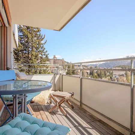Fortuna 4 By Vacations, Panoramablick Auf Berge Und Parkplatz Inklusive Lägenhet Arosa